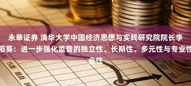 永華证券 清华大学中国经济思想与实践研究院院长李稻葵：进一步强化监管的独立性、长期性、多元性与专业性